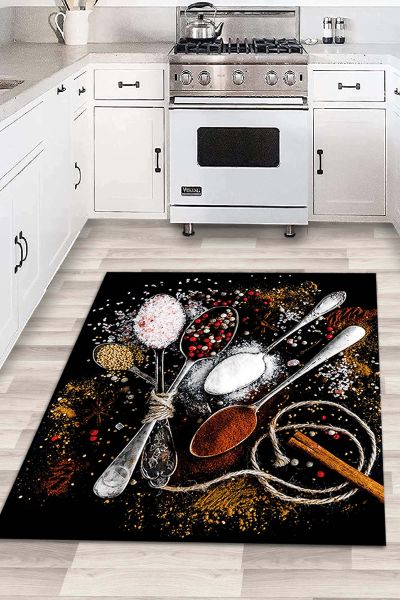 Birkilim Yıkanabilir Dekoratif Halı İpeksi Kaymaz Taban | MLN-IP-HM-583