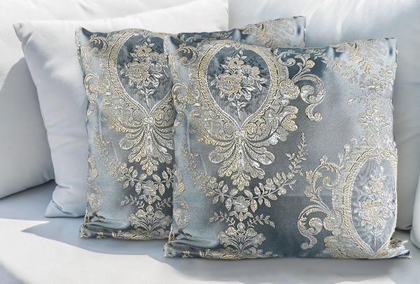 THC Dekoratif Yastık Kılıfı | 2 Parça | Gri | THC-0009