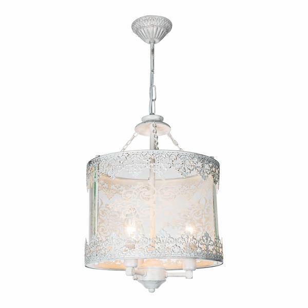 Hazan Chandelier 3 Pieces White