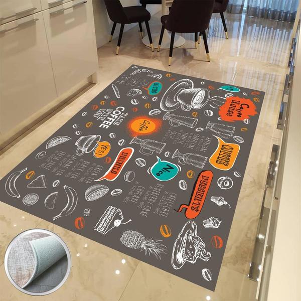 Milano Yıkanabilir Dekoratif Halı Kaymaz Taban | 8mm | MLN-NEWHM552-1