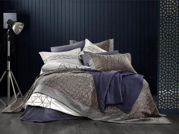 Efes Double Duvet Coverbed Tagesdecke geräuchert