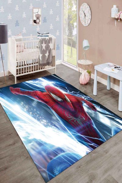 Birkilim Yıkanabilir İpeksi Kaymaz Taban Çocuk Odası Halısı | MLN-IP-SD-194