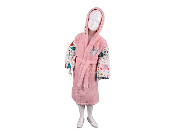 Peignoir enfant 100% coton Friends Bears 5-6 ans