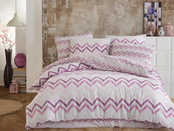 Julina Doppelbettbezug Set Lila