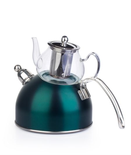 Acar Kitchen | Green Teapot Set 800-2500 ml
