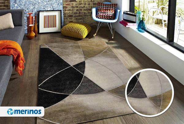 Merinos Diamond Deluxe Halı | Altın | 22698-957-Gold