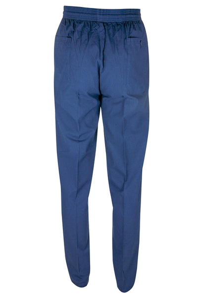 Berat Keten Lacivert Erkek Şalvar - Hac Umre Pantolonu