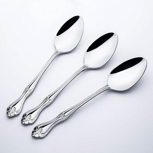 Ensemble de 12 cuillères à manger unies Lalezar