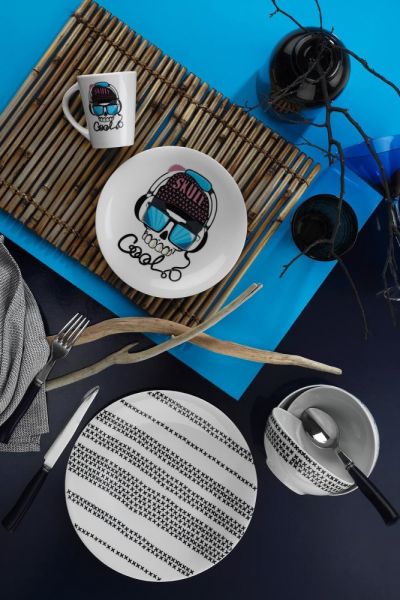 Kütahya Porselen Zeugma 4 Parça Genç Seti 10871