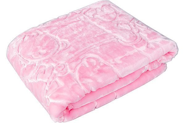 Almina | Bebek Battaniyesi | Polyester | 80x100 cm | Al-1040-rosa