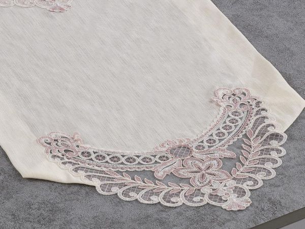 Dila Runner Ekru Pudra