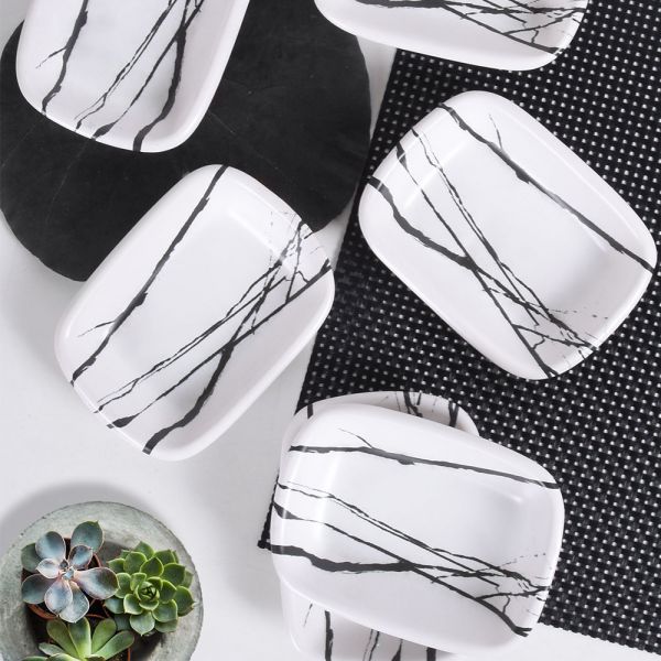 سناك / صوص ماربل 11 سم 6 قطع - 17951 | كيراميكا